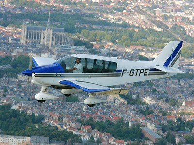 Amiens-Aeroclub de Picardie-survol Amiens ©Aeroclub de Picardie