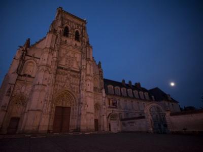 Saint-Riquier Abbaye visite nocturne, Somme