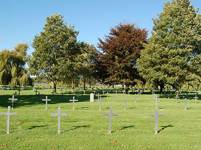 Vermandonvillers cimetieres, Somme