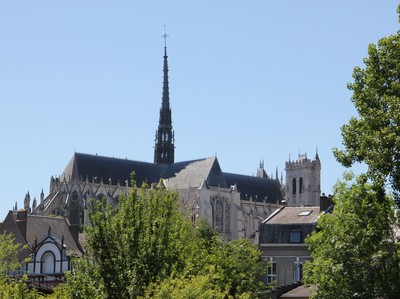 Amiens cathedrale parc St Pierre, Somme