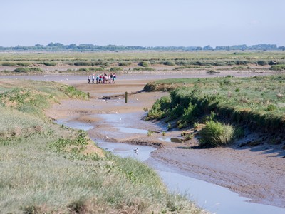 Traversee a pied Baie de Somme 